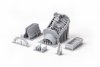 Eduard 648974 F-16C wheel bays early PRINT KINETIC MODEL 1/48